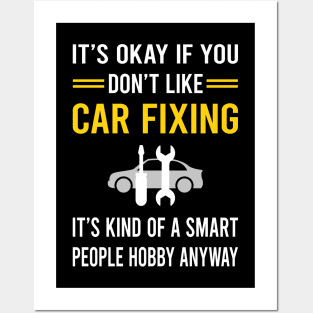 Smart People Hobby Car Fixing Repair Posters and Art